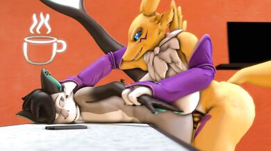 Renamon x Odin [A1ph4w01v]: Renamon and Odin's Forbidden Love Affair [A1ph4w01v]Renamon and Odin's Forbidden Love Affair [A1ph4w01v]
