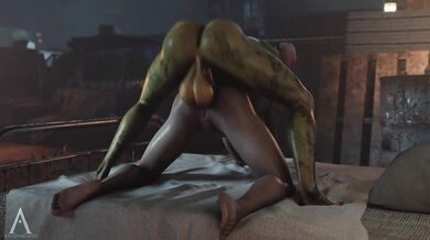 Harley Quinn And Poison Ivy Get Dirty With Doggy Style Action In Amazonium