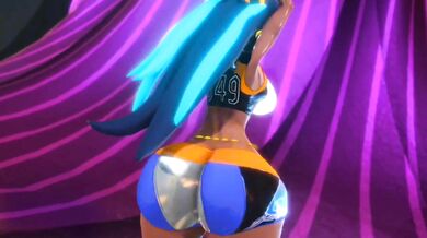 Nessa's Gaping Asshole