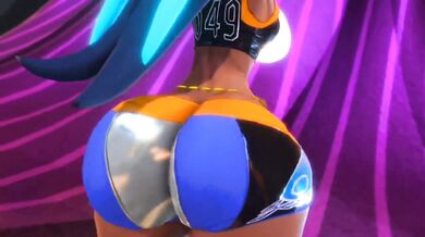 Nessa's Gaping Asshole