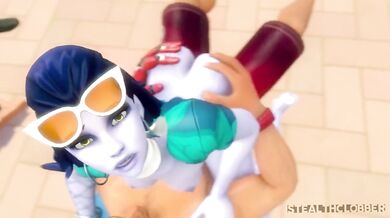 Widow's Wild Vacation - Sneaky Fuckery