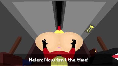 [4K] Elastic MILF Gets Trapped in a Flexible Doorway