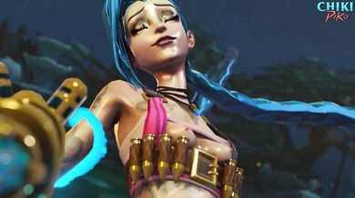 Lesbian Jinx and Vi Get It On