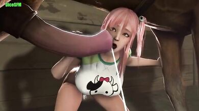 The Splashing Horse Cum Bucket Orgy
