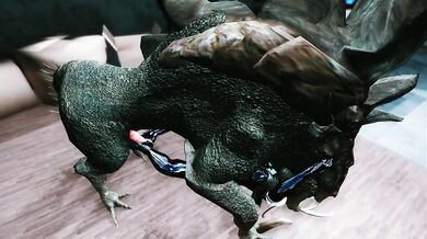 Taking the Demon's Fetish: A Skyrim S&M Fantasy with Latex and Monsters