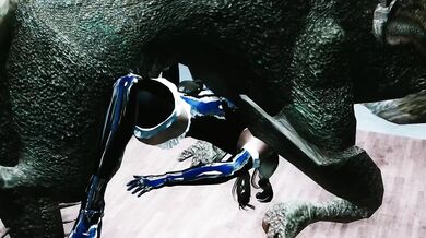 Taking the Demon's Fetish: A Skyrim S&M Fantasy with Latex and Monsters