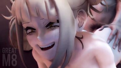 Himiko's Dirty Doggy Style - GreatMate!