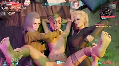 Cyberpunk belly-punch 2077: A Futuristic Hentai Adventure