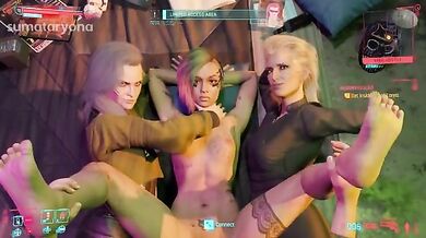 Cyberpunk belly-punch 2077: A Futuristic Hentai Adventure