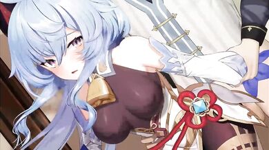 Ganyu [Gray Rabbit] - A Pornographic Adventure of the Gray Bunny