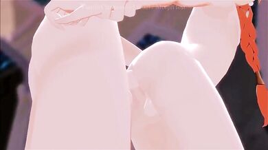 Fucking Haitham's Ass with Aether's Big Cock