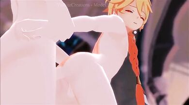 Fucking Haitham's Ass with Aether's Big Cock