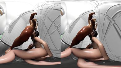 Shemale Kayla's Lockeroom Pussy Gobbling & Cock Sucking Virtual Reality Adventure in 4k Ultra HD