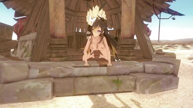 Creamy Desert Sands: Dehya and Candace's Lost Lesbian Lust