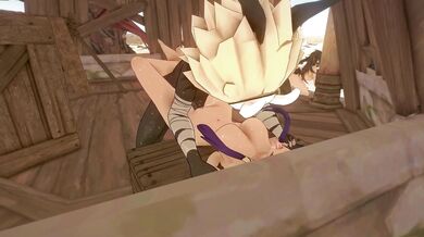 Creamy Desert Sands: Dehya and Candace's Lost Lesbian Lust