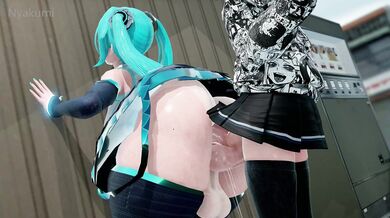 - Miku's Futanari Bonanza: Busting Loads Together