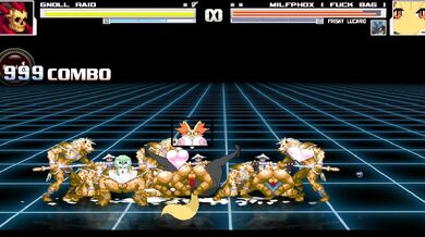 Unrelenting Gnoll and Pokemon Orgy Cum-a-thon