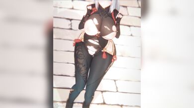 Sexy Kyonko0087's Pussy Pounding Performance in 'Shenhe Dance'