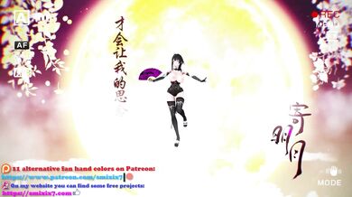 Chinese Girl Ying Zhao's Big Tits Bounce and Sway in Aethereal Dancing Display, Hentai Style!