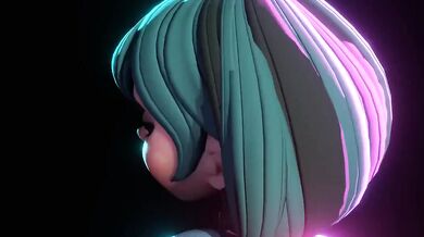 Sensual Gwen Gyrating Her Sexy Body on a Pole