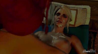 Ciri Gets Nailed by Triss Merigold in DesireSFM