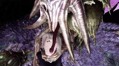 Alien's Demonic Ra*pe of a helpless Girl