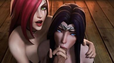 Katarina and Irelia's Erotic Adventure [ArawAraw]