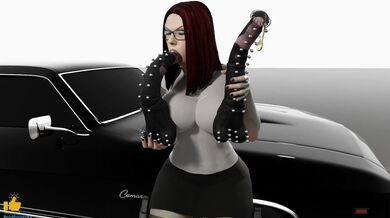 Horsecock Dicknipples: A Black Widow's Journey to Pleasure