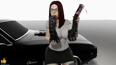 Horsecock Dicknipples: A Black Widow's Journey to Pleasure